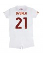 AS Roma Paulo Dybala #21 Auswärts Trikotsatz für Kinder 2022-23 Kurzarm (+ Kurze Hosen)